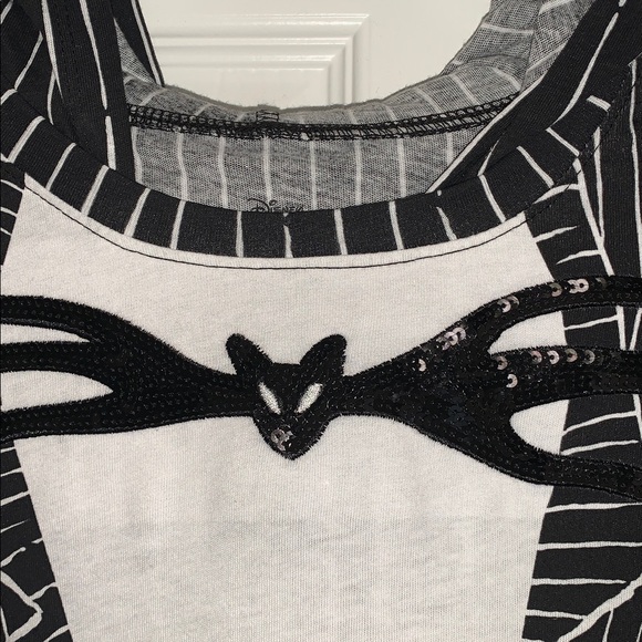 Disney Black and White Striped T-Shirt - Picture 3 of 8